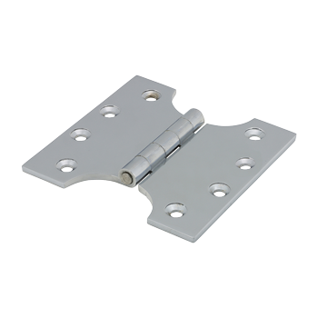 102mm x 100mm Polished Chrome Parliment Hinge Pack of 2