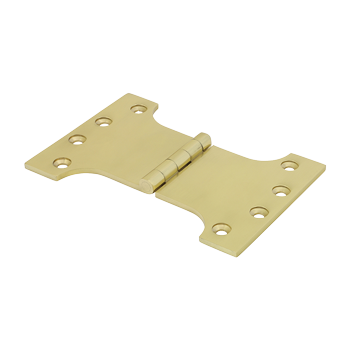 102mm x 150mm Polished Brass Parliment Hinge Pack of 2
