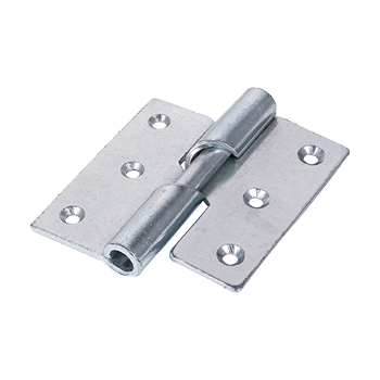 75mm x 72mm Left Hand Rising Butt Hinge - Zinc Plated - Pack of 2
