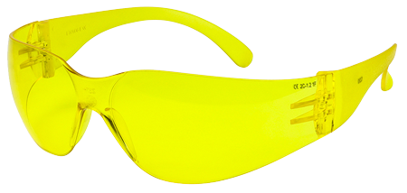 Standard Safety Glasses - Amber Lens