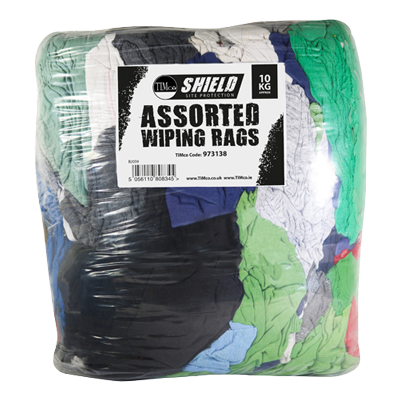 10kg Bag Assorted Wiping Rags
