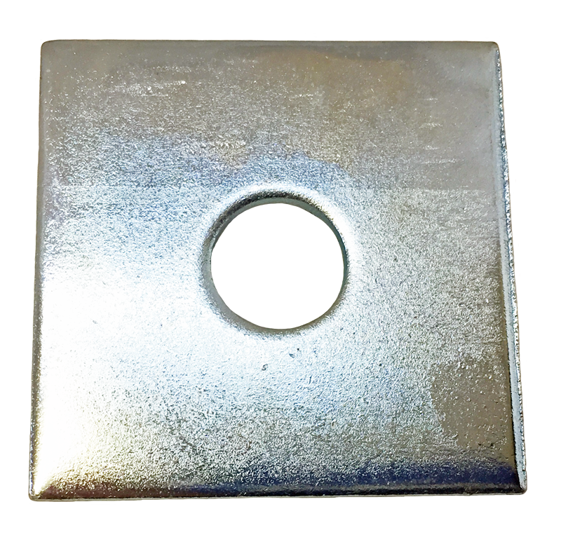 Square Plate Washers Zinc Plated