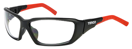 Sports Style Safety Glasses With Adjustable Tamples